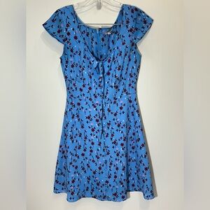 Milkmaid type Dainty Floral Dress Feminine cottage core
